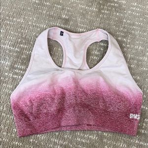 Gymshark Ombré Pink Sports Bra